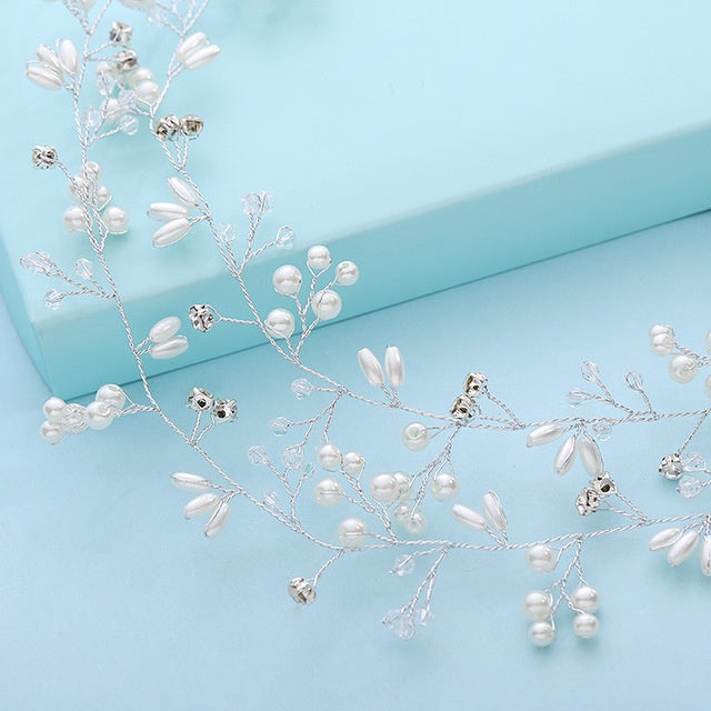Wedding Hair Accessories Crystal Pearl Hair Accessories - ZENTRION
