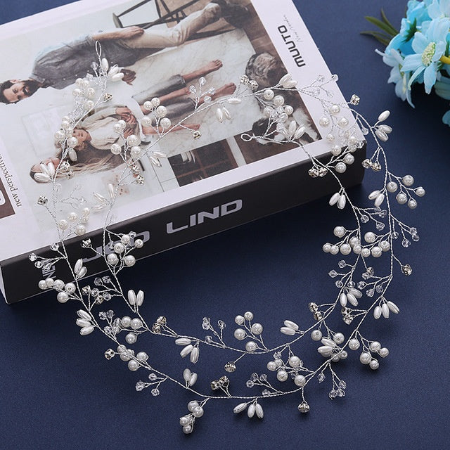 Wedding Hair Accessories Crystal Pearl Hair Accessories - ZENTRION