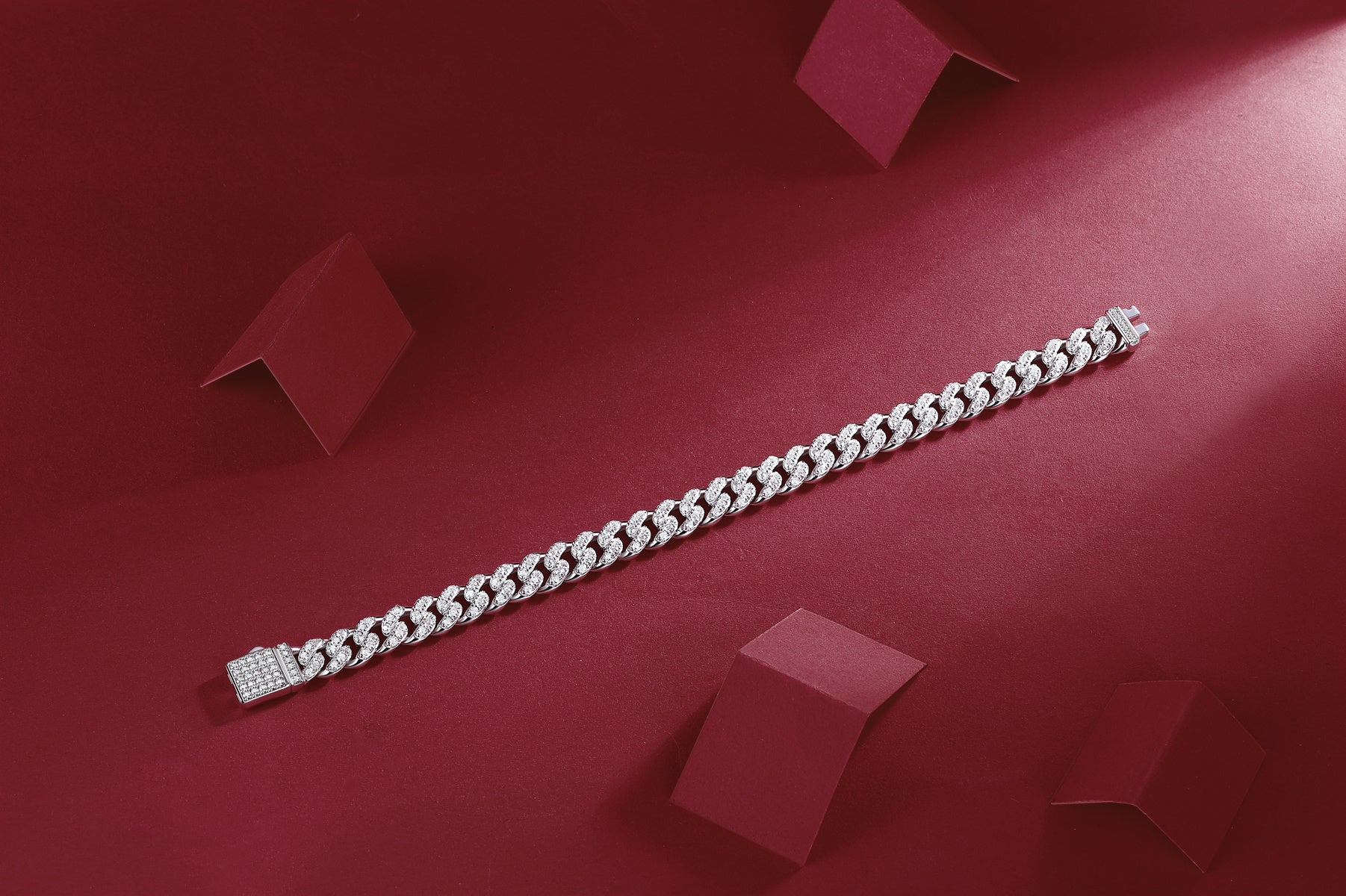 Radiant Faith — Unisex Moissanite Bracelet in 925 Sterling Silver | Luxury Minimalist Jewelry - ZENTRION 