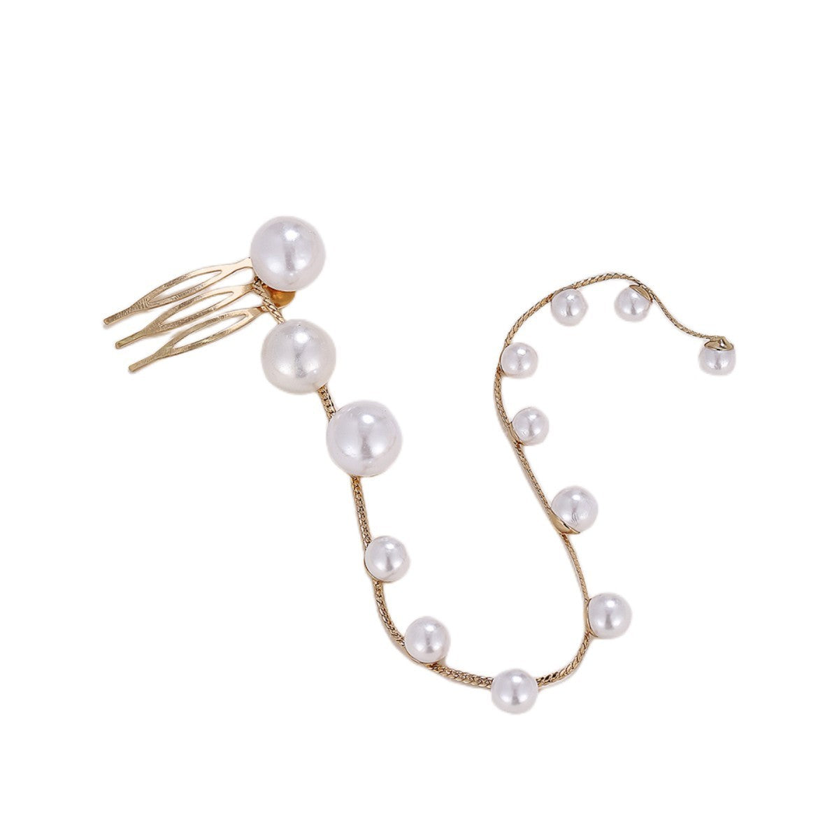 Braided Serpentine Hair Chain – Bold & Sparkling Women’s Hair Accessory - ZENTRION