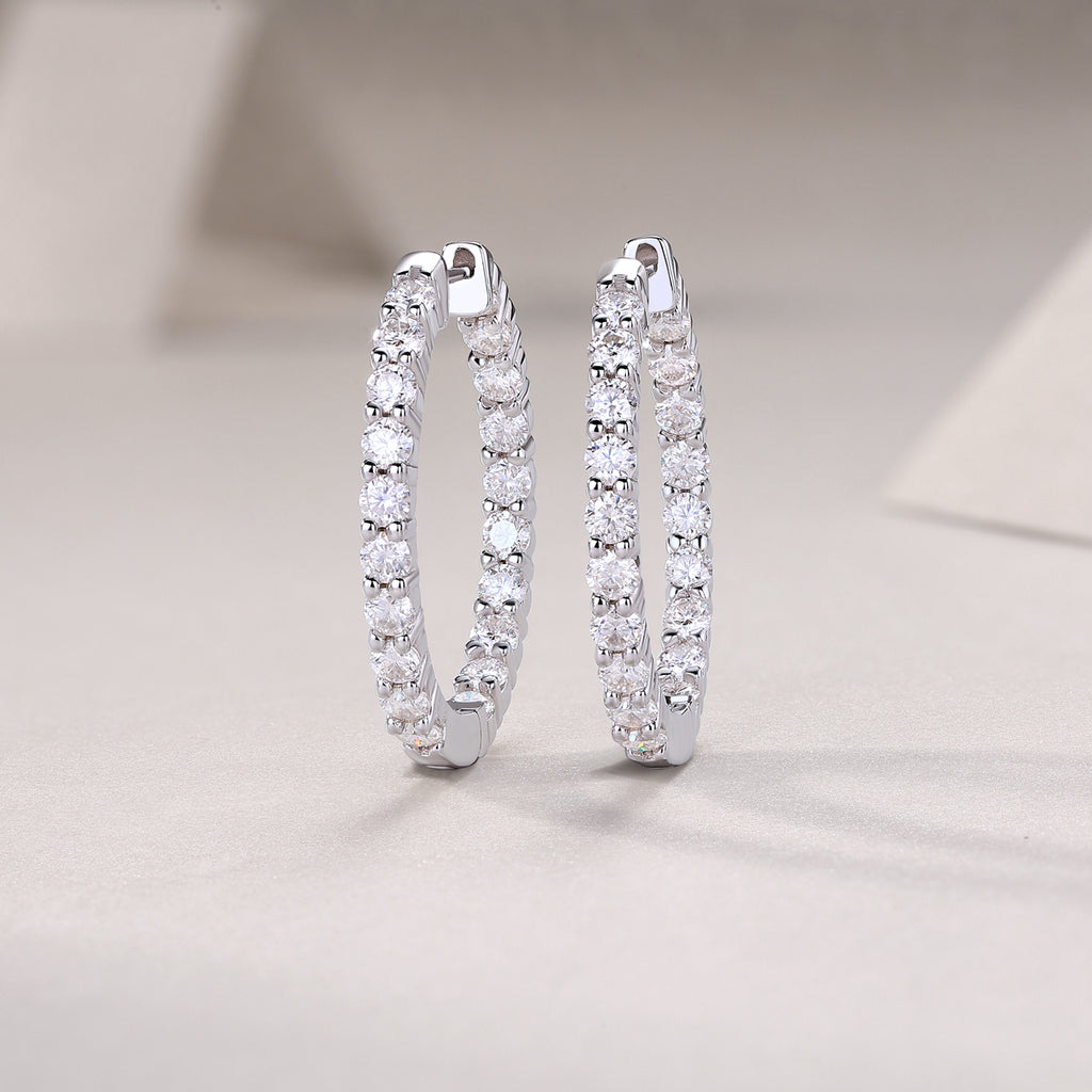 Merman Moissanite Earrings – Pure Brilliance, Timeless Luxury - ZENTRION 