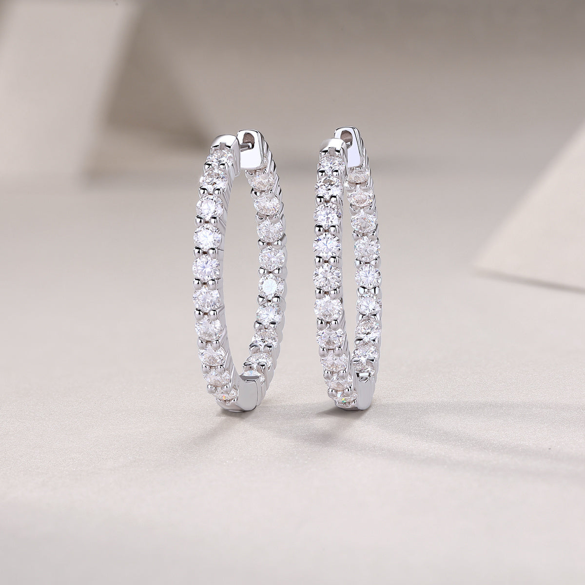 Merman Moissanite Earrings – Pure Brilliance, Timeless Luxury - ZENTRION 