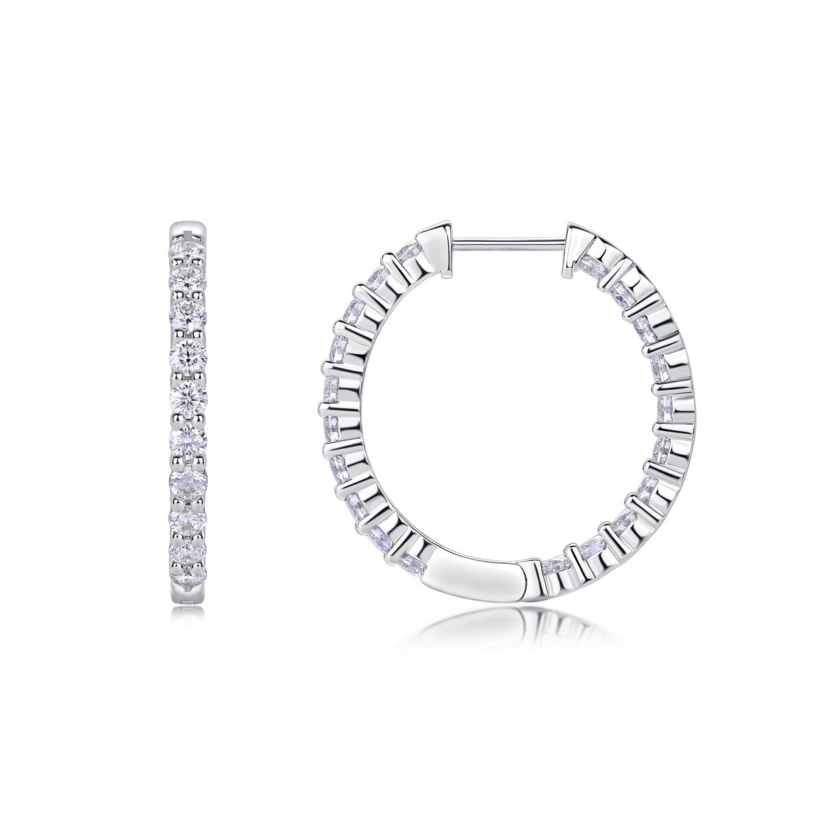 Merman Moissanite Earrings – Pure Brilliance, Timeless Luxury - ZENTRION 