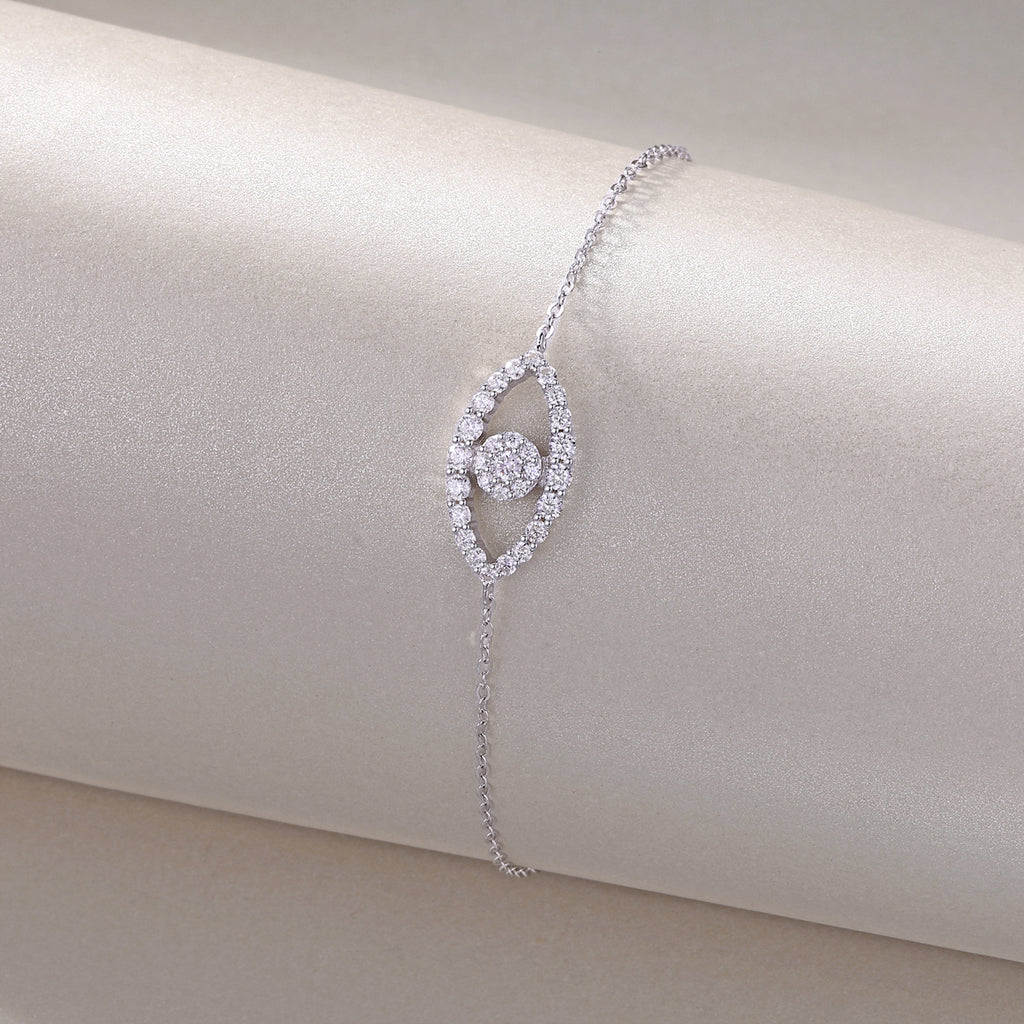 Wishing Elf™ Moissanite S925 Silver Bracelet — Delicate Sparkle with Enchanting Elegance - ZENTRION 