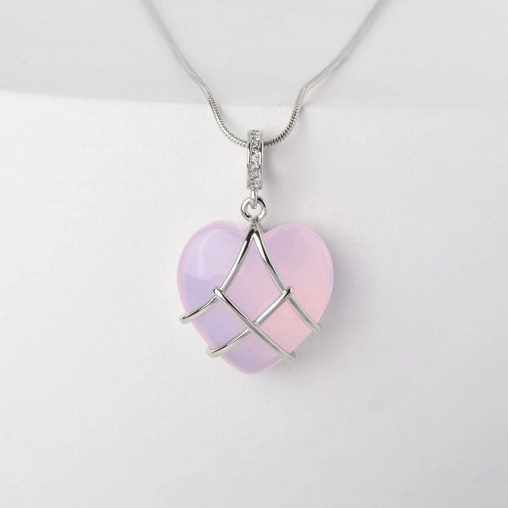 Fashion Moonstone Necklace For Cartoon Princess Love Girl Necklace Novelty Jewelry - ZENTRION