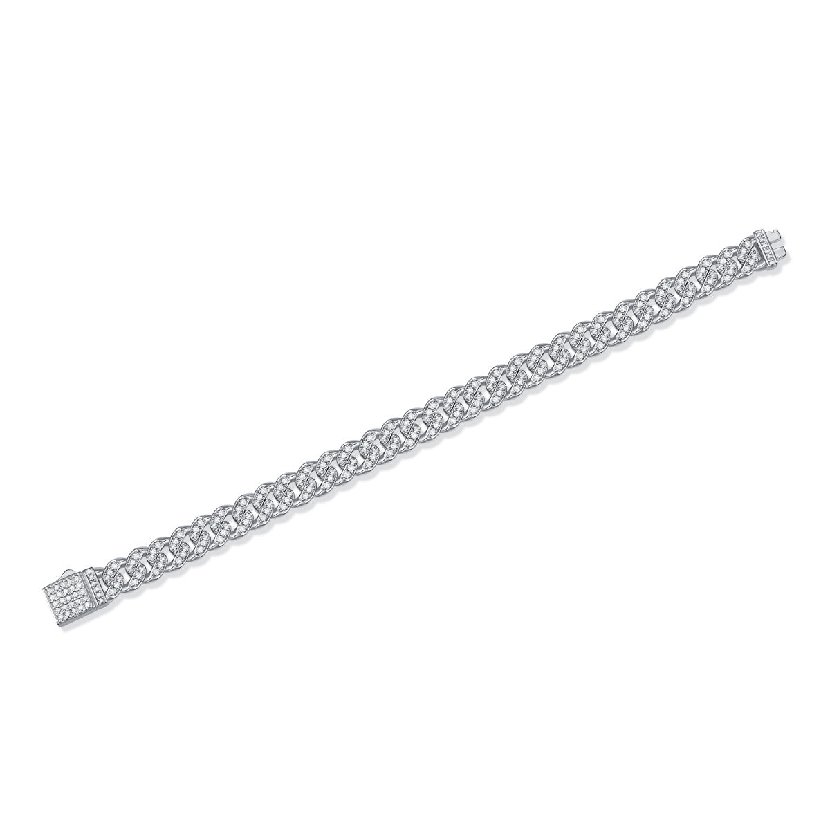 Radiant Faith — Unisex Moissanite Bracelet in 925 Sterling Silver | Luxury Minimalist Jewelry - ZENTRION 