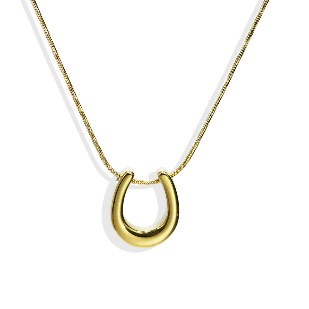 Gold Teardrop Necklace – 18K Plated, Hypoallergenic, Minimalist Everyday Jewelry - ZENTRION 