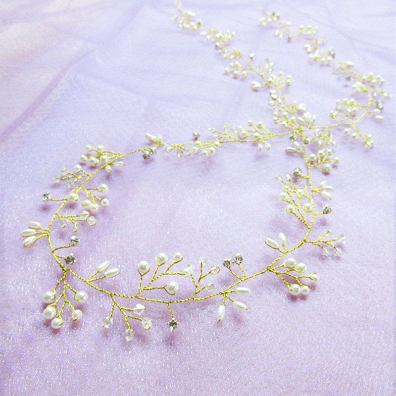 Wedding Hair Accessories Crystal Pearl Hair Accessories - ZENTRION