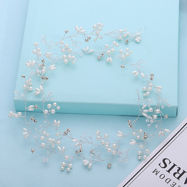 Wedding Hair Accessories Crystal Pearl Hair Accessories - ZENTRION