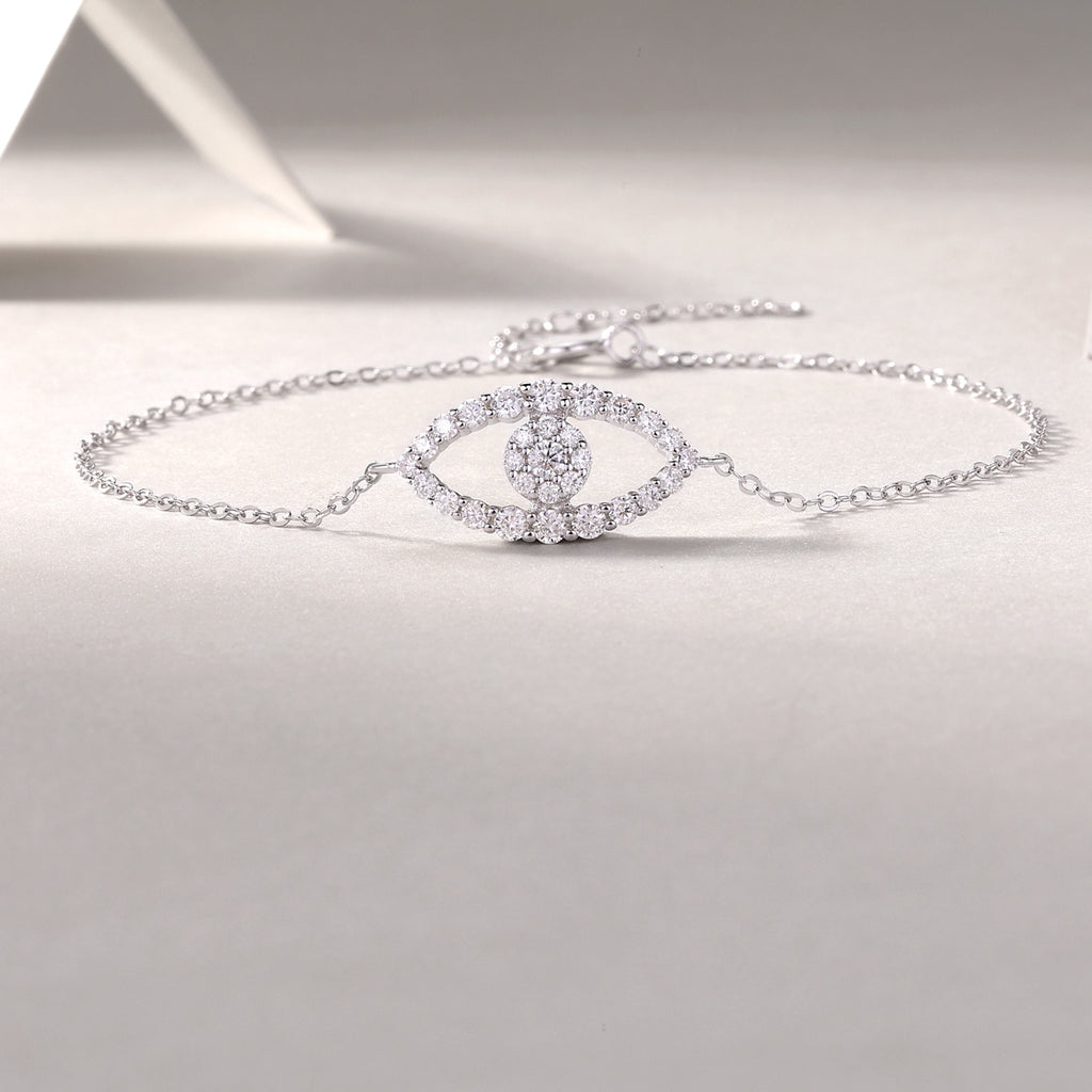 Wishing Elf™ Moissanite S925 Silver Bracelet — Delicate Sparkle with Enchanting Elegance - ZENTRION 