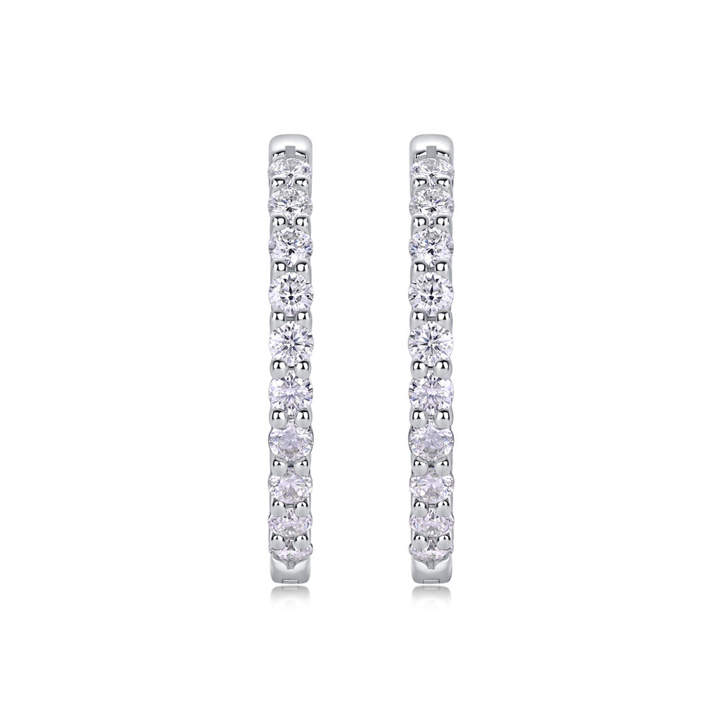 Merman Moissanite Earrings – Pure Brilliance, Timeless Luxury - ZENTRION 