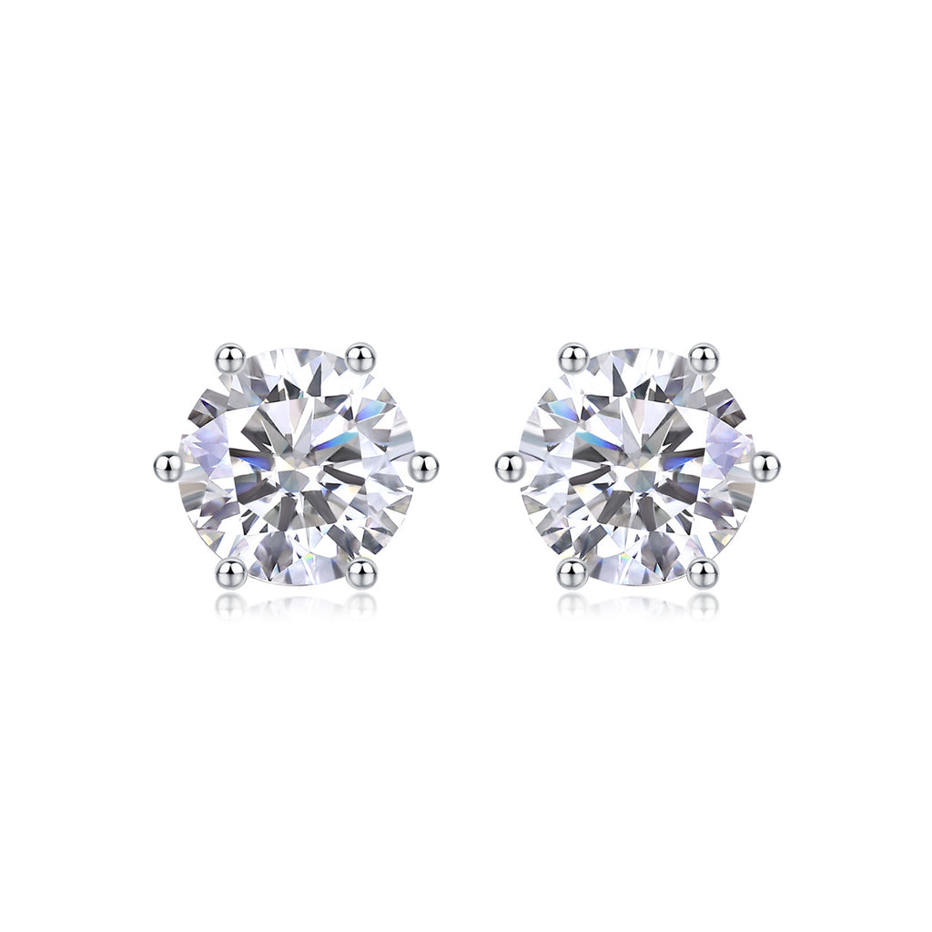 Moissanite Grace Earrings – Refined Sparkle in a Timeless Luxury Look - ZENTRION 