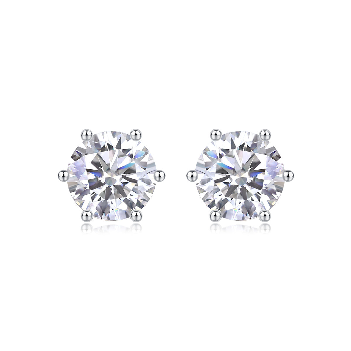 Moissanite Grace Earrings – Refined Sparkle in a Timeless Luxury Look - ZENTRION 