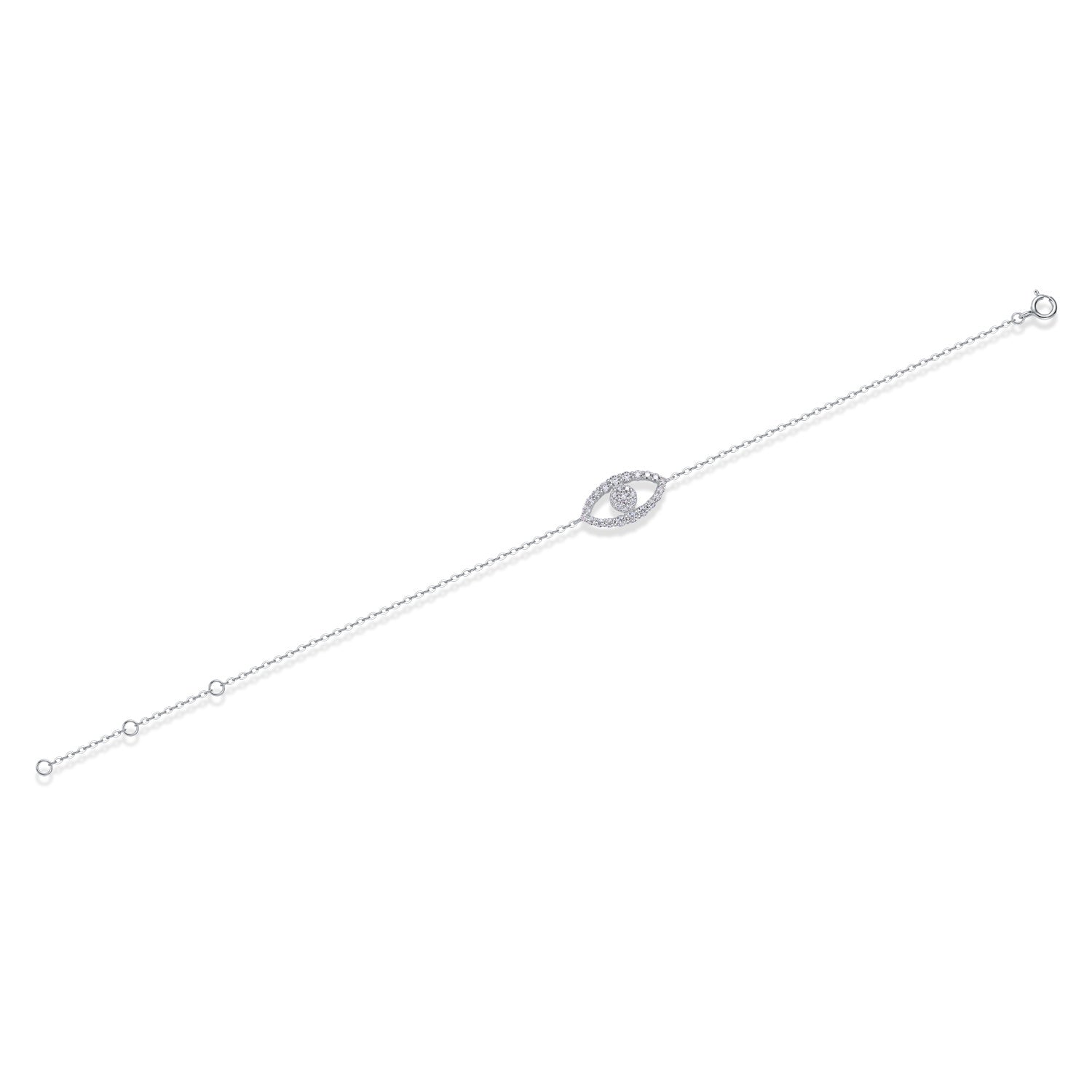 Wishing Elf™ Moissanite S925 Silver Bracelet — Delicate Sparkle with Enchanting Elegance - ZENTRION 