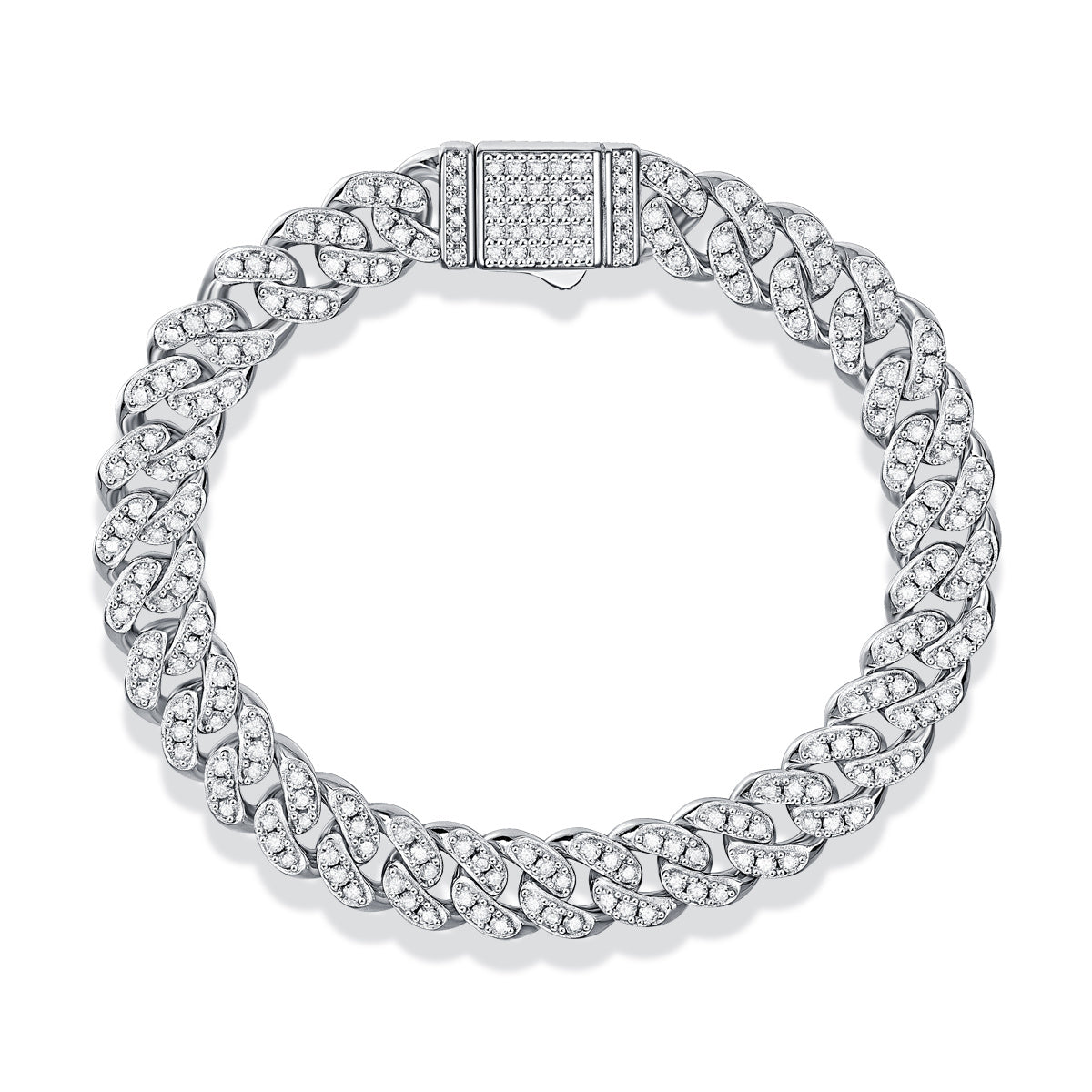 Radiant Faith — Unisex Moissanite Bracelet in 925 Sterling Silver | Luxury Minimalist Jewelry - ZENTRION 
