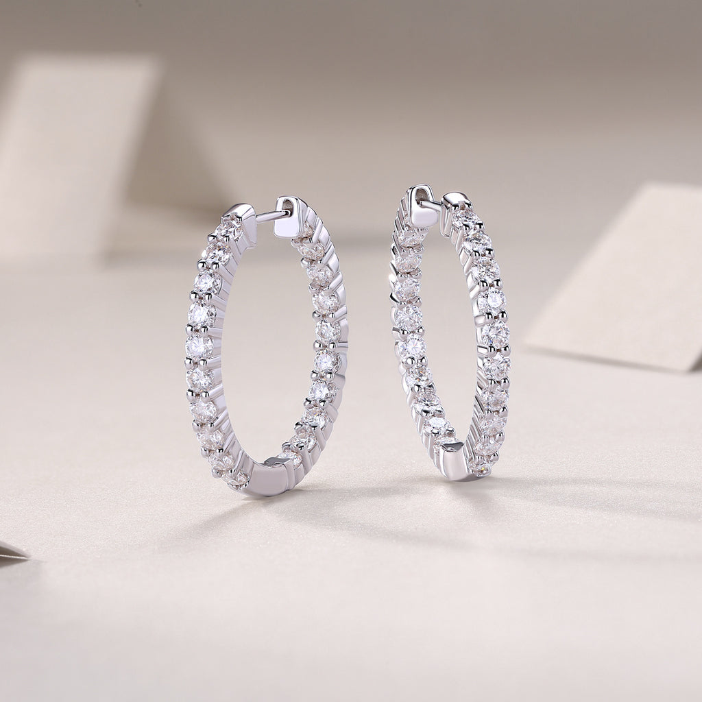 Merman Moissanite Earrings – Pure Brilliance, Timeless Luxury - ZENTRION 
